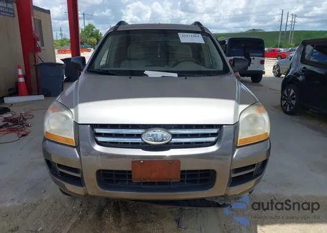 2007 Kia Sportage Lx z USA, uszkodzony, nr VIN KNDJF724877443560